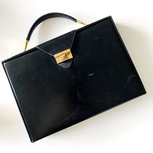 Bienen-Davis Hardcase Leather Bag